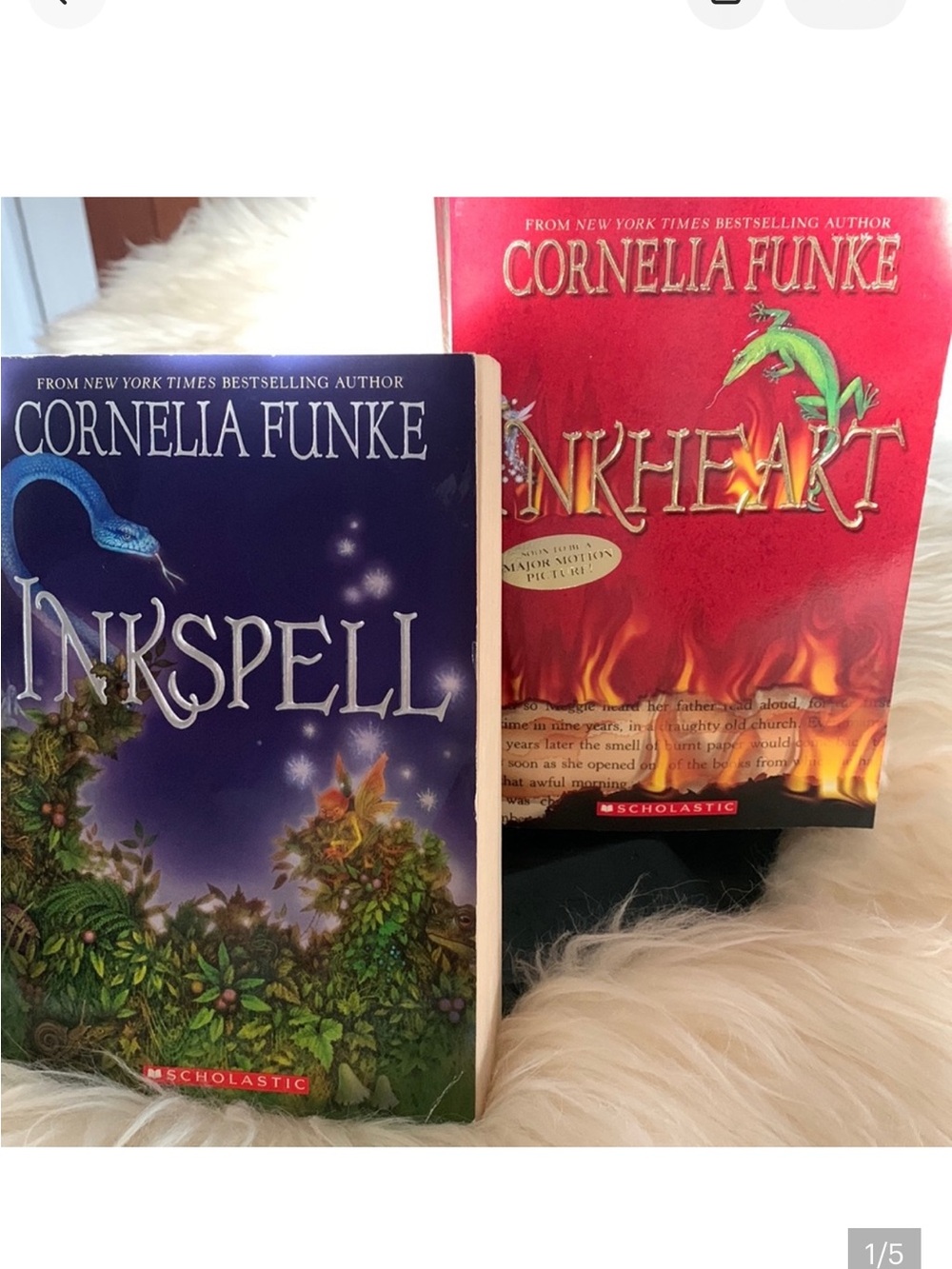 Inkheart book 1 and 2